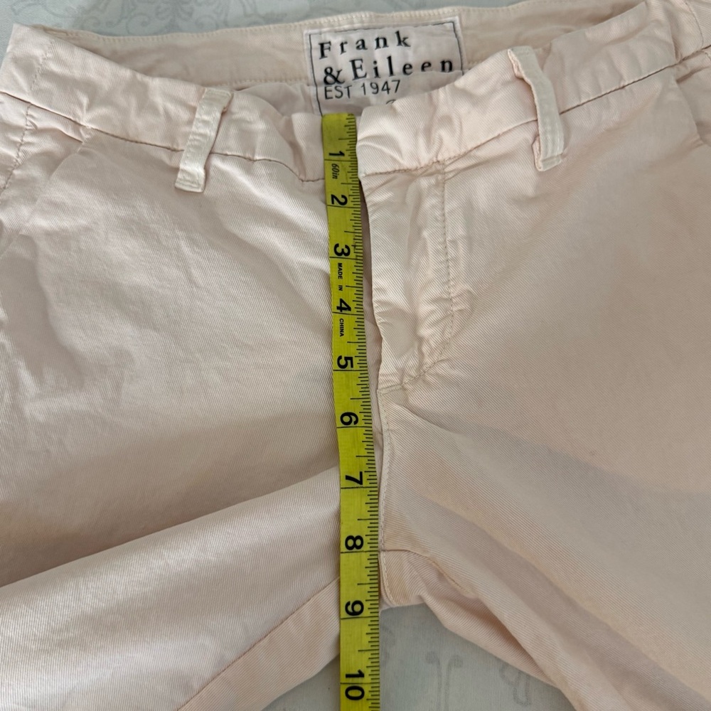 Frank & Eileen Wicklow the Italian Chino Crop Pants Size 4 - Picture 14 of 16